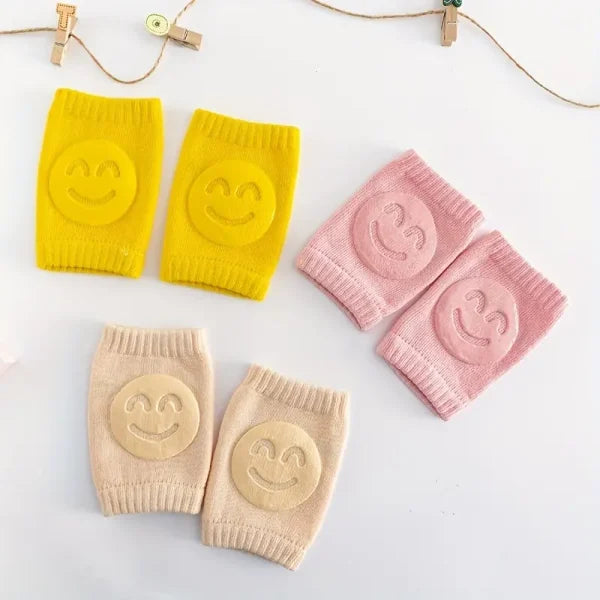 Soft & Protective Baby Knee Pads – Cushioned Support For Crawling 2 pair