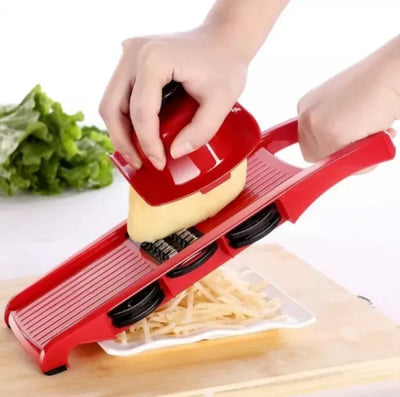 10 In 1 Mandolin Slicer Vegetable Cutter With Stainless Steel Blade Manual Potato Peeler Carrot Cheese Grater Nicer Kitchen