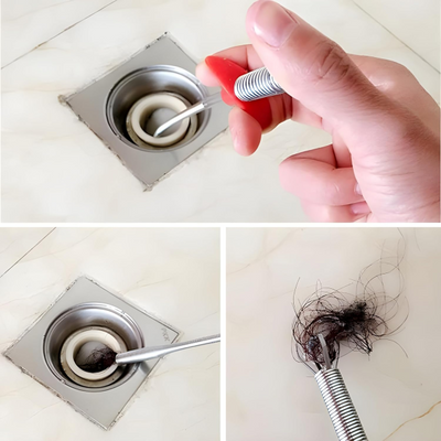 90 Cm Drain Wire Hair Drain Clog Removers, Kitchen Sink Cleaning Hook, Bathroom Toilet Pickup Tool