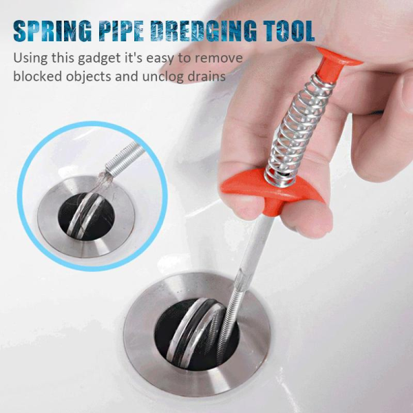 90 Cm Drain Wire Hair Drain Clog Removers, Kitchen Sink Cleaning Hook, Bathroom Toilet Pickup Tool