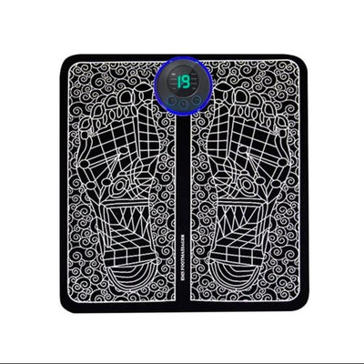 Ems Foot Massager Mat Electric Usb Charging Smart Display Ten Acupuncture