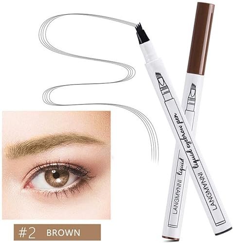 Water Proof Eyebrow pencil with Micro Fork Tip