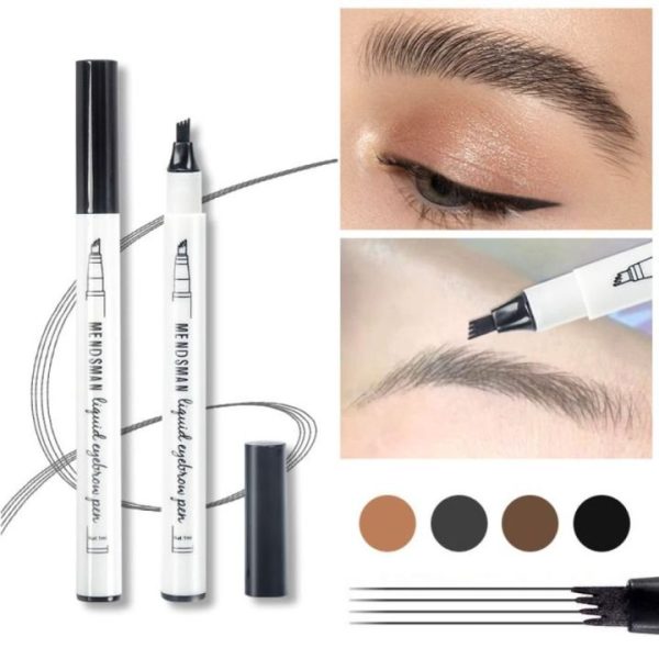 Water Proof Eyebrow pencil with Micro Fork Tip