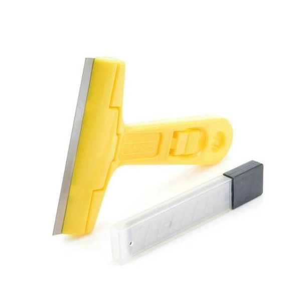 Heavy-duty Razor Blade Scraper Tool For Removing Labels, Stickers, Caulk, Adhesive