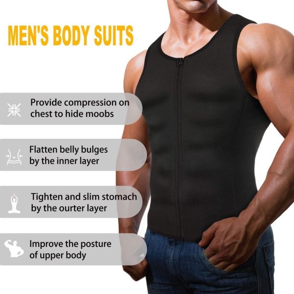 Hot Shapers Slimming Shirt Zipper Body Shaper