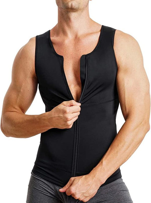 Hot Shapers Slimming Shirt Zipper Body Shaper