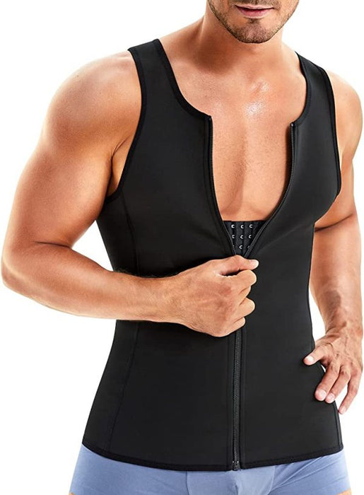 Hot Shapers Slimming Shirt Zipper Body Shaper