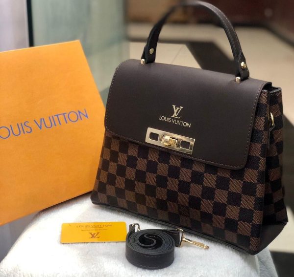 Louis Vuitton Bag With Metal Lock Flap