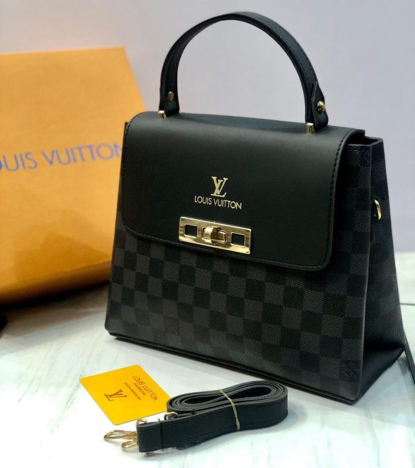 Louis Vuitton Bag With Metal Lock Flap