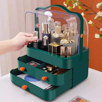 Multi-functional Acrylic Cosmetic Organizer With Multiple Drawers – Elegant Storage