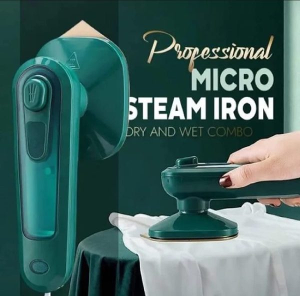 Portable Mini Electric Steam Iron – Handheld Garment Steamer For Clothes