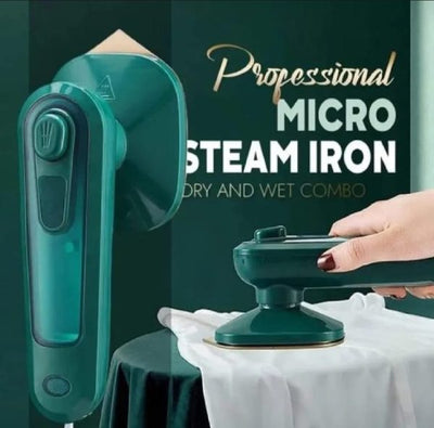 Portable Mini Electric Steam Iron – Handheld Garment Steamer For Clothes