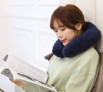 Imported U Shaped Pillows For Sleeping – Portable Travel Neck Pillows For Adults